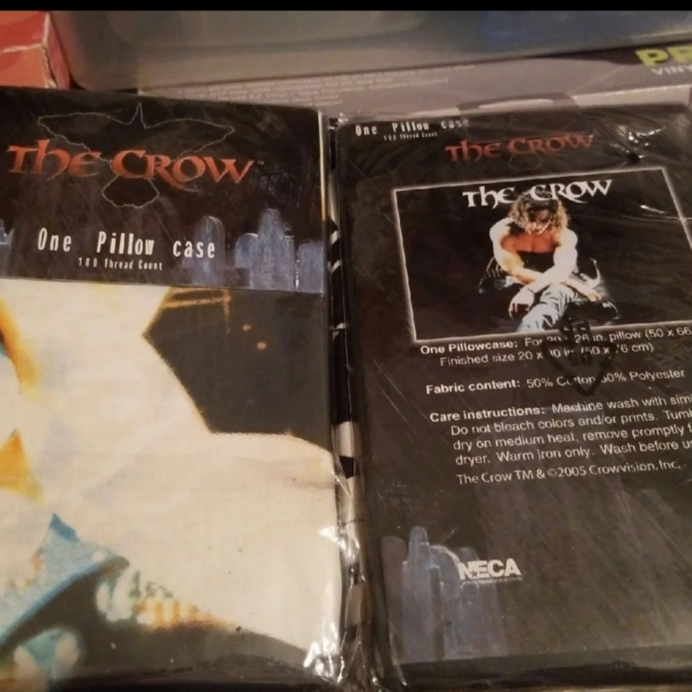 Neca The Crow Movie pillow cases